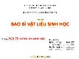 Bao bì vật liệu sinh học