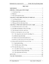 Thiết kế cụm ly hợp và hệ thống cụm ly hợp