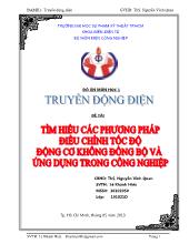Tìm hiểu các phương trình điều chỉnh tốc độ động cơ không đồng bộ và ứng dụng trong công nghiệp