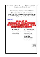 Báo cáo Kết quả điều tra khảo sát thực địa về tình hình xói bồi dọc sông hạ du Đồng Nai - Sài Gòn, mức độ thiệt hại và ảnh hưởng