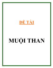 Đề tài Muội than