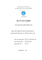 Đồ án Một số dạng “tấn công“ hệ thống thông tin và phòng tránh bằng xử lý các “lỗ hổng“ thiếu an ninh