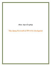 Đồ án Xây dựng Firewall & IPS trên checkpoint