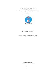 Đồ án Xây dựng hệ thống quản lý học phí của sinh viên