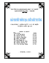 Động đất và các hiện tượng liên quan