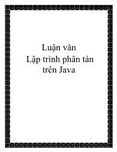 Luận văn Lập trình phân tán trên Java