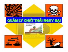 Quản lý chất thải nguy hại