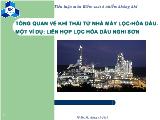 Tổng quan về khí thải từ nhà máy lọc-hóa dầu. Một ví dụ: liên hợp lọc hóa dầu Nghi Sơn