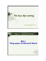 Tổng quan về Microsof Word