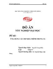 Đề tài Ứng dụng các DSP khả trình trong 3G