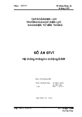 Hệ thông thông tin di động GSM