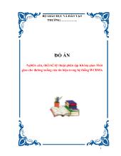 Nghiên cứu, thiết kế kỹ thuật phân tập Không gian-Thời gian cho đường xuống của tín hiệu trong hệ thống WCDMA