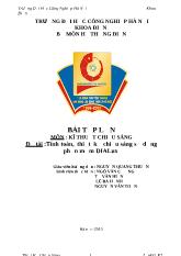 Tính toán, thiết kế chiếu sáng sử dụng phần mềm DIALux