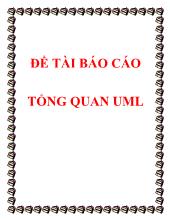 Đề tài Báo cáo tổng quan UML