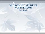 Đề tài Stored procedure trong SQL Server (phần cơ bản)