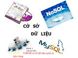 Đề tài Thiết kế cơ sở dữ liệu quản lý bán hàng