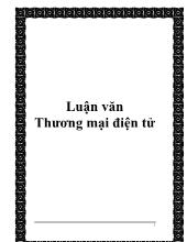 Luận văn Thương mại điện tử