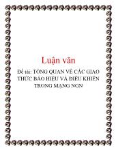 Luận văn Tổng quan về các giao thức báo hiệu và điều khiển trong mạng NGN