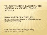 Nghiên cứu triển khai hệ thống diễn đàn cho cộng đồng cư dân mạng