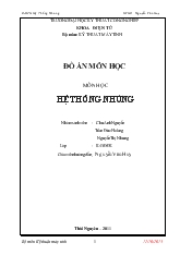 Thiết kế mạch chuông báo tiết hoc tự động cho các trường học