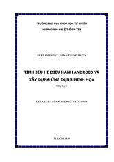 Tìm hiểu hệ điều hành android và xây dựng ứng dụng minh họa