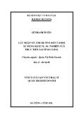 Các nhân tố ảnh hưởng đến ý định sử dụng dịch vụ 3G: nghiên cứu thực tiễn tại thành phố Đà Nẵng