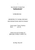 Ảnh hưởng của văn học dân gian đối với thơ Tản Đà, Trần Tuấn Khải