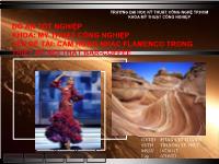 Đề tài Cảm hứng nhạc Flamenco trong thiết kế nội thất Bar-Coffee