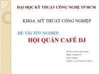 Đề tài Hội quán Cafe DJ