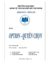 Đề tài Option - Quyền chọn