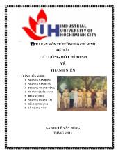 Đề tài Tư tưởng Hồ Chí Minh về thanh niên