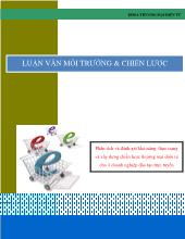 Phân tích và đánh giá khảnăng, thực trạng và xây dựng chiến lược thương mại điện tử cho 1 doanh nghiệp đào tạo trực tuyến
