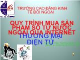 Quy trình mua sản phẩm số từ nước ngoài qua internet