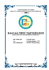 Báo cáo thực tập Phòng giao dịch Ngân hàng chính sách xã hội huyện Hoài Ân