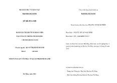 Đánh giá thành tích nhân viên tại công ty thông tin di động - Chi nhánh Đà Nẵng