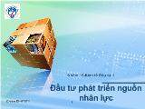 Đầu tư phát triển nguồn nhân lực