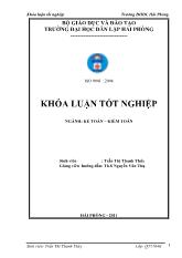 Đề tài Hoàn thiện công tác kế toán hạch toán doanh thu, chi phí và xác định kết quả kinh doanh tại công ty TNHH thương mại và dịch vụ Đức Huy