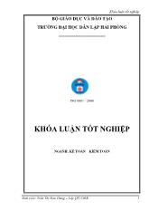 Hoàn thiện công tác hạch toán chi phí và tính giá thành sản phẩm tại công ty TNHH Gia Bảo