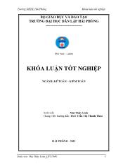 Hoàn thiện công tác kế toán doanh thu, chi phí và xác định kết quả kinh doanh tại công ty cổ phần thương mại vận tải Hải Phòng