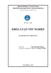 Hoàn thiện công tác kế toán doanh thu, chi phí và xác định kết quả kinh doanh tại công ty trách nhiệm hữu hạn thương mại Tuấn Sơn