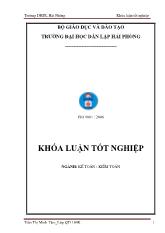 Hoàn thiện công tác kế toán hạch toán chi phí sản xuất và tính giá thành sản phẩm tại công ty cổ phần tư vấn thiết kế xây dựng Nam Anh