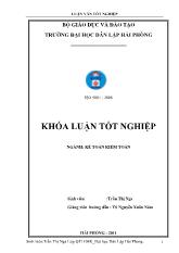 Hoàn thiện công tác kế toán nguyên vật liệu tại công ty cổ phần đầu tư xây dựng số 5 Hải Phòng