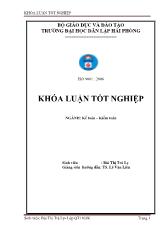 Hoàn thiện công tác kế toán tập hợp chi phí sản xuất và tính giá thành sản phẩm xây dựng tại công ty TNHH Mai Anh
