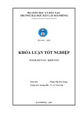 Hoàn thiện công tác kế toán tiền lương và các khoản trích theo lương tại công ty cổ phần thức ăn chăn nuôi vina