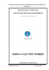 Hoàn thiện công tác lập và phân tích báo cáo kết quả hoạt động kinh doanh tại công ty cổ phần công nghệ Viettel