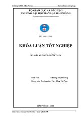 Hoàn thiện công tác tổ chức kế toán thuế giá trị gia tăng tại công ty trách nhiệm hữu hạn Hải Âu