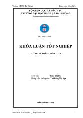 Hoàn thiện công tác tổ chức kế toán thuế giá trị gia tăng tại công ty cổ phần nhiệt điện Phả Lại