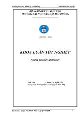 Hoàn thiện tổ chức công tác kế toán doanh thu, chi phí và xác định kết quả kinh doanh tại công ty thương mại & dịch vụ Toàn Tâm