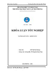 Hoàn thiện tổ chức kế toán doanh thu, chi phí và xác định kết quả kinh doanh tại công ty TNHH Fujimold Việt Nam