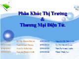 Phân khúc thị trường & thương mại điện tử